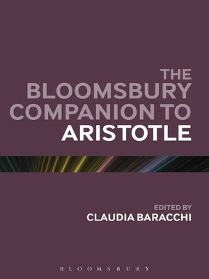 cover image of The Bloomsbury Companion to Aristotle